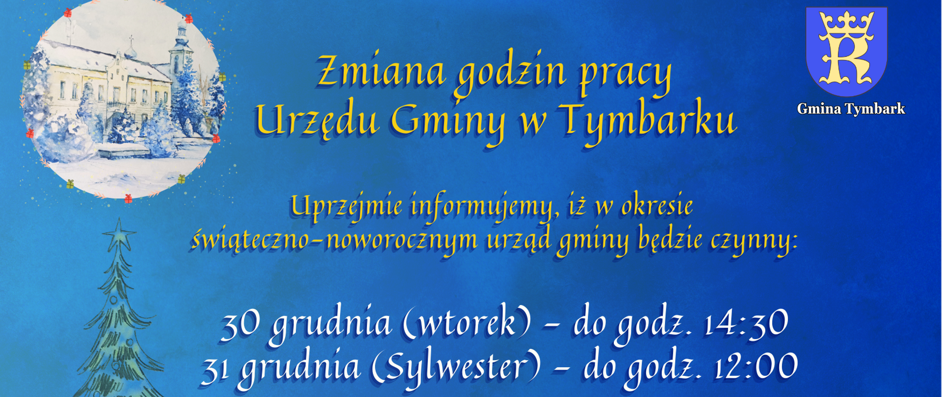 Zmiana godzin pracy
