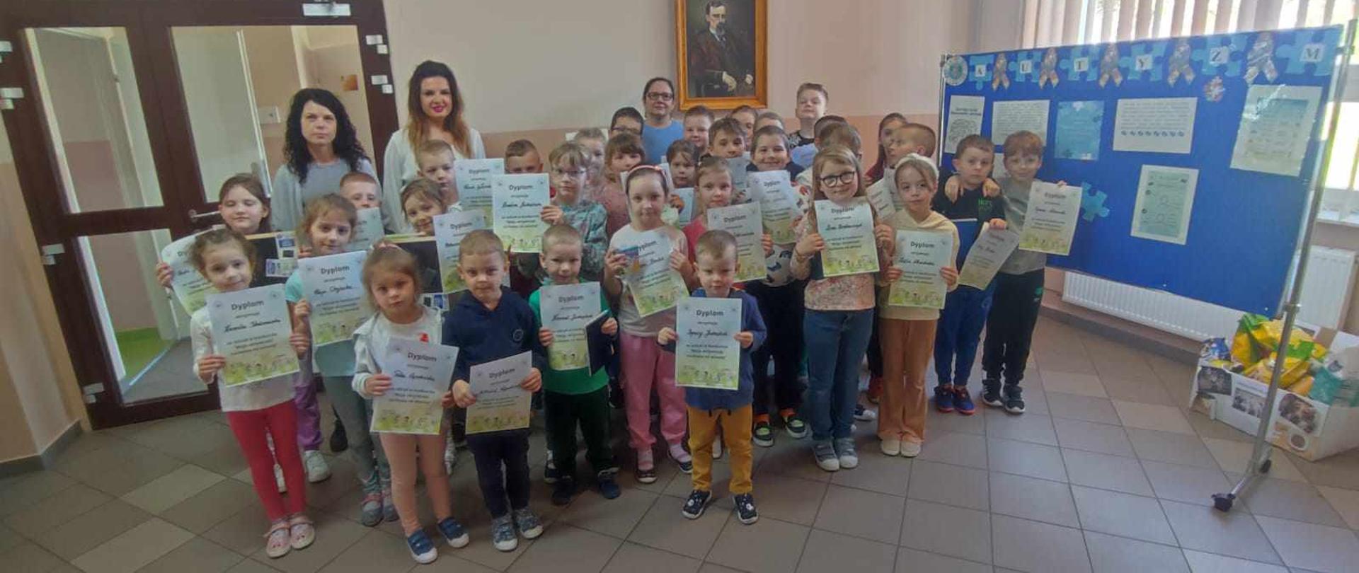 Wręczenie nagród - konkurs "Moja aktywność ruchowa na wiosnę"