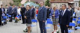 Poseł na Sejm RP Agata Wojtyszek Starosta Konecki Grzegorz Członek Zarządu Jarosław Staciwa i uczestnicy uroczystości