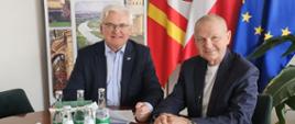 Starosta Dąbrowski wraz z Radnym Sejmiku Województwa Małopolskiego
