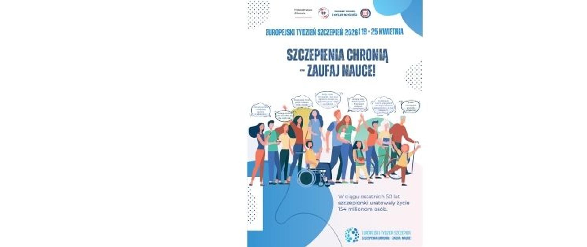 Plakat - tydzień szczepień 2026