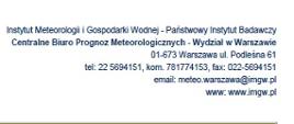 Ostrzeżenie meteorologiczne z dnia 17.02.2021