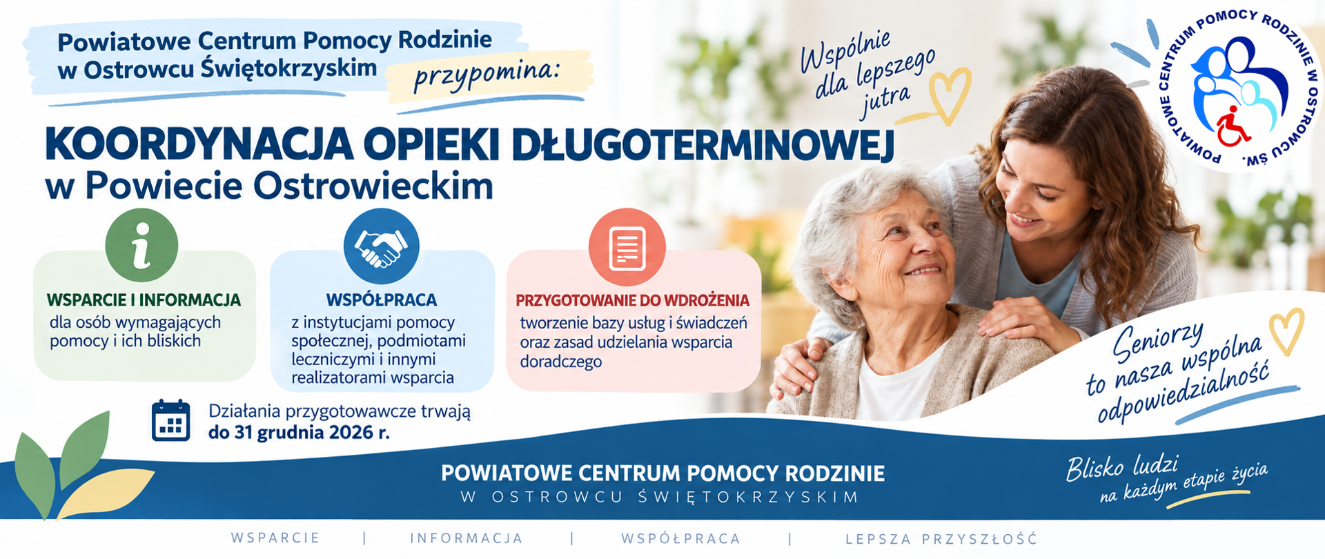 Koordynacja opieki długoterminowej w Powiecie Ostrowieckim
