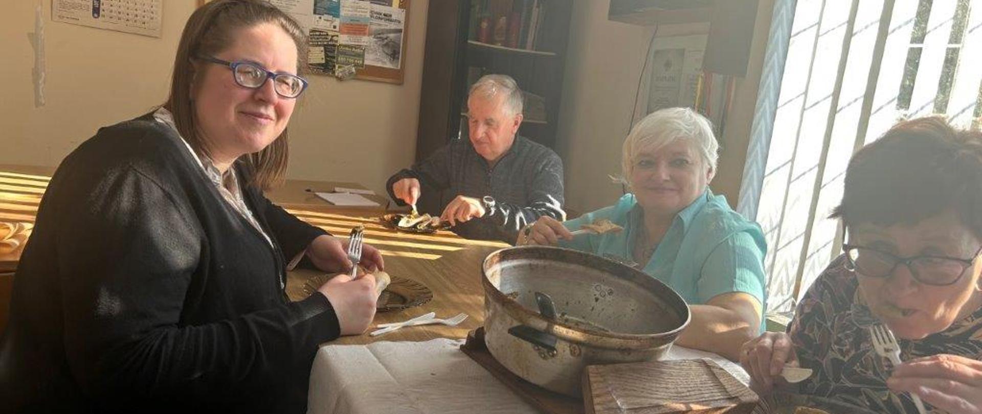 Degustacja przygotowanych potraw