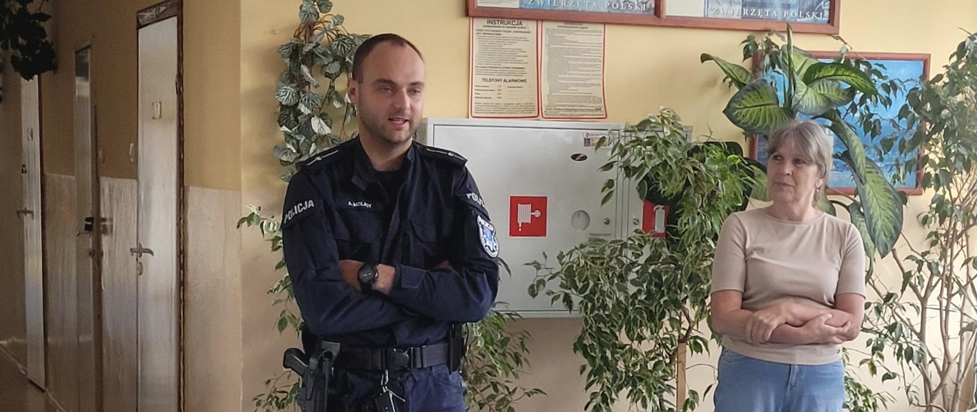 Spotkanie z policjantem