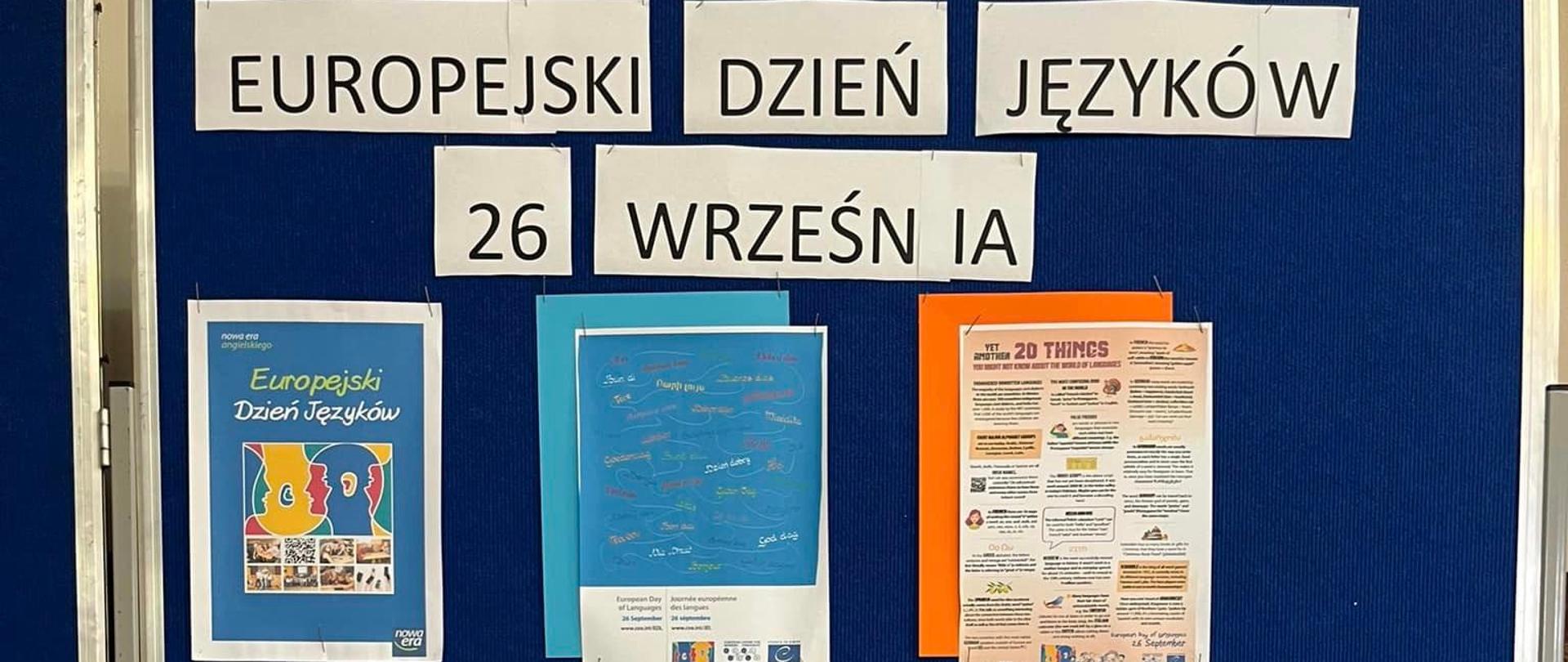 Europejski Dzień Języków w Szkole Podstawowej im. Jana Pawła II w Żarnowie