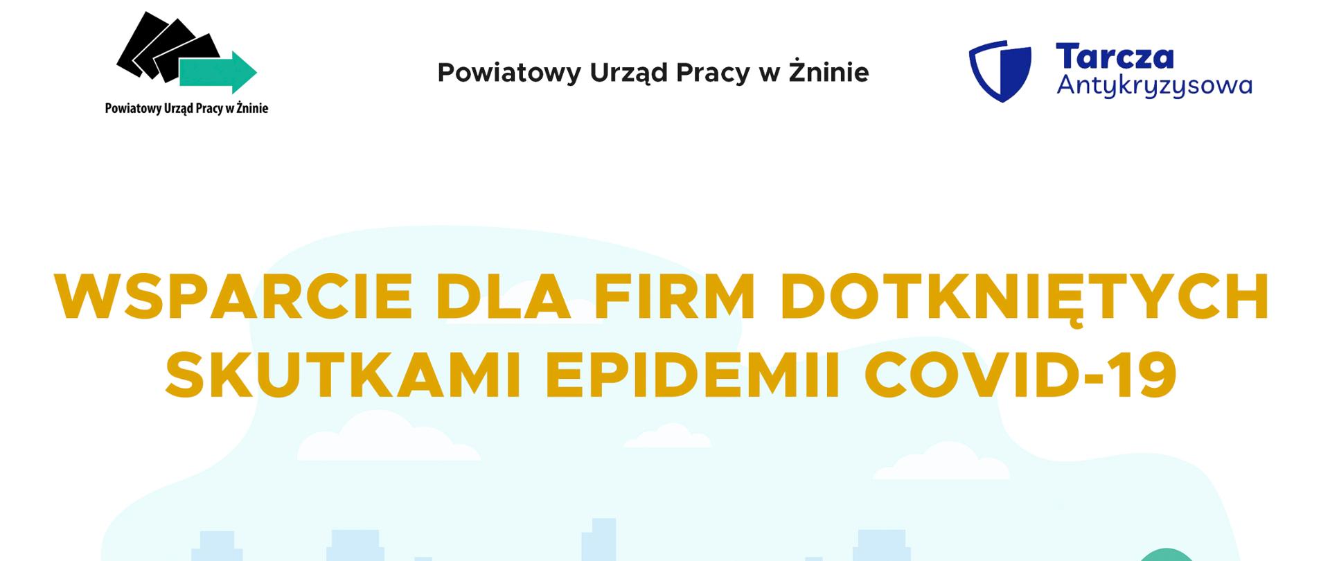 Wsparcie dla firm dotkniętych skutkami epidemii COVID-19