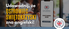 Zaproszenie na Ogólnopolskie Dyktando z języka angielskiego