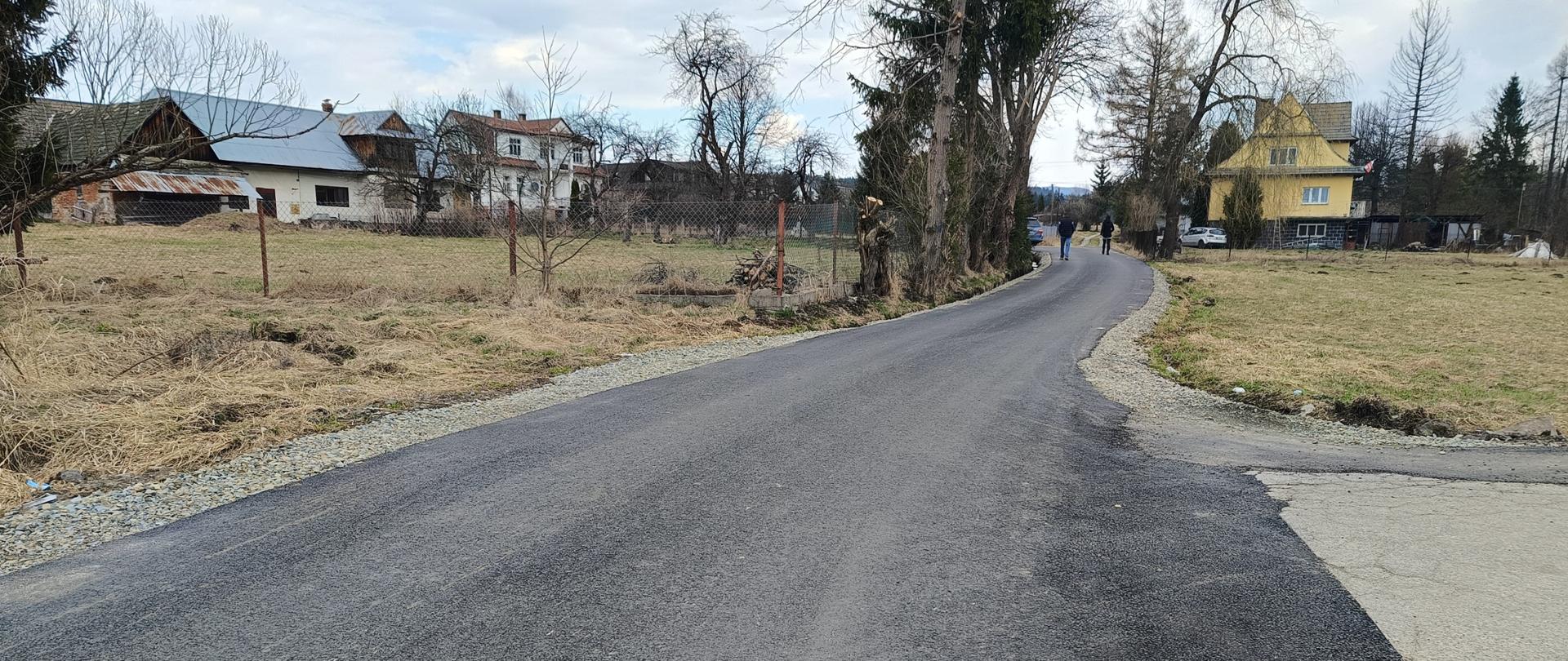 Remont drogi gminnej nr 364271K "Zlewnia Mleka - Fudalejówka" w miejscowości Skawa, gmina Raba Wyżna