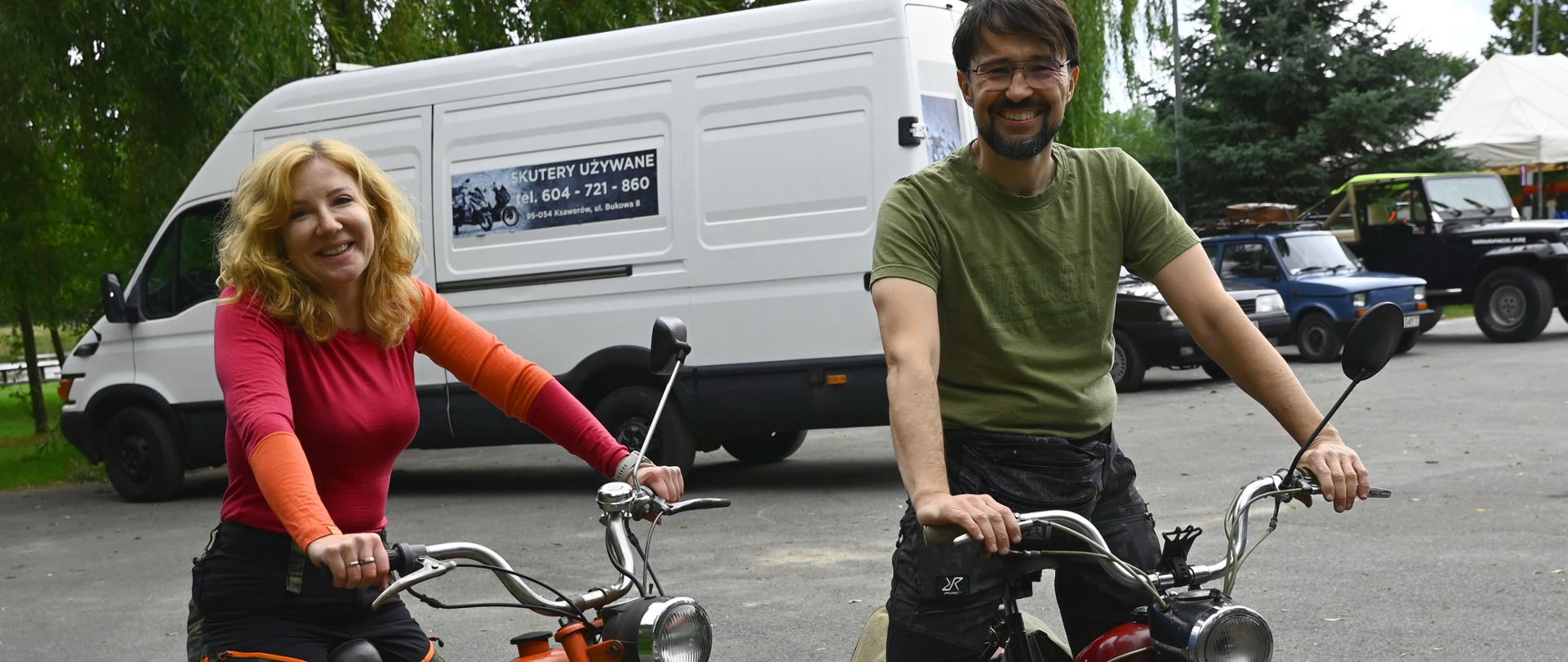 Agnieszka i Piotr Sejmiccy na Komarach.
