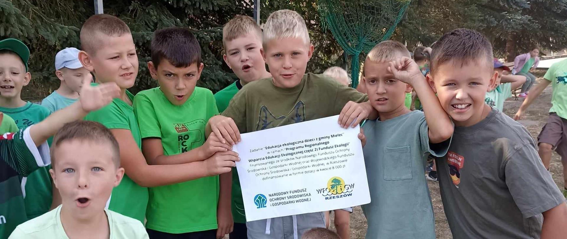  Edukacja ekologiczna dzieci z terenu gminy Mielec
