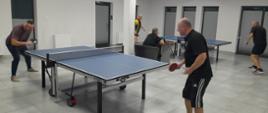 Przedstawiciele z klubów Narewka - Hajnówka w trakcie gry
