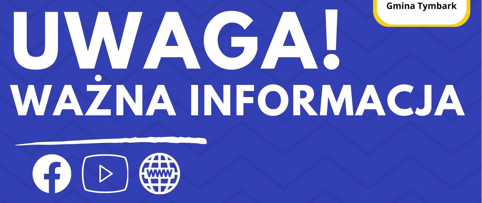 Ważna informacja