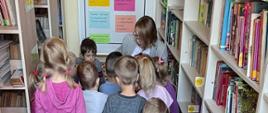 Wizyta przedszkolaków w bibliotece 