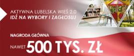 baner informacyjny akcji profrekwencyjnej 