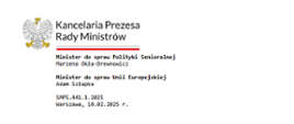 List z Kancelarii Prezesa Rady Ministrów 
