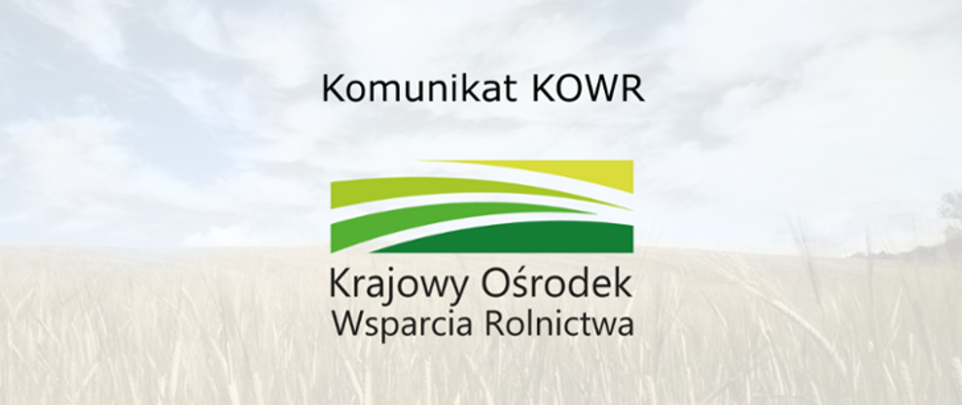 Krajowy Ośrodek Wsparcia Rolnictwa