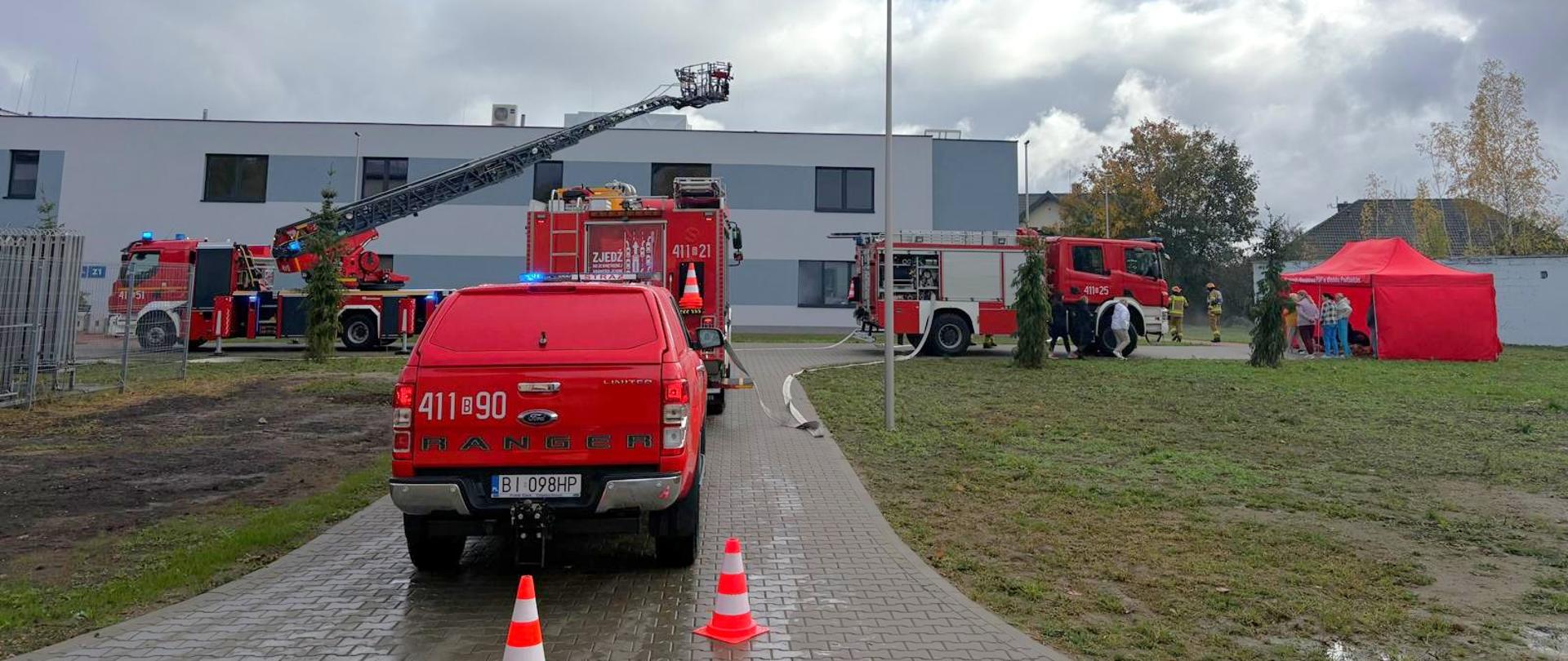 Wspólne ćwiczenia służb ratowniczych w bielskim szpitalu