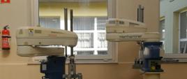 Roboty przemysłowe SCARA dla klas technik robotyk w jasielskim „Chemiku”. 