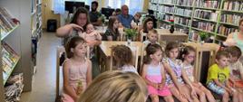 Akcja #TataTeż Czyta w Gminnej Bibliotece w Rudzie.