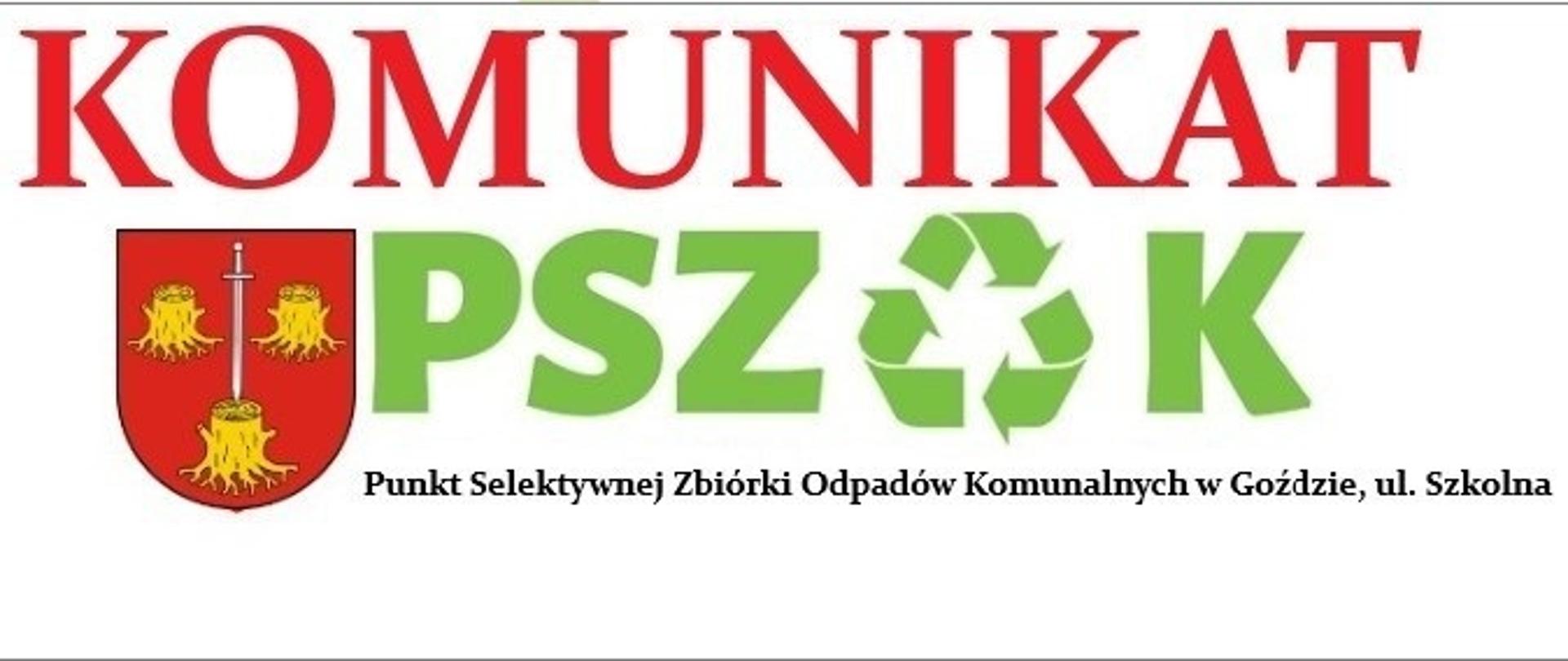 PSZOK_komunikat