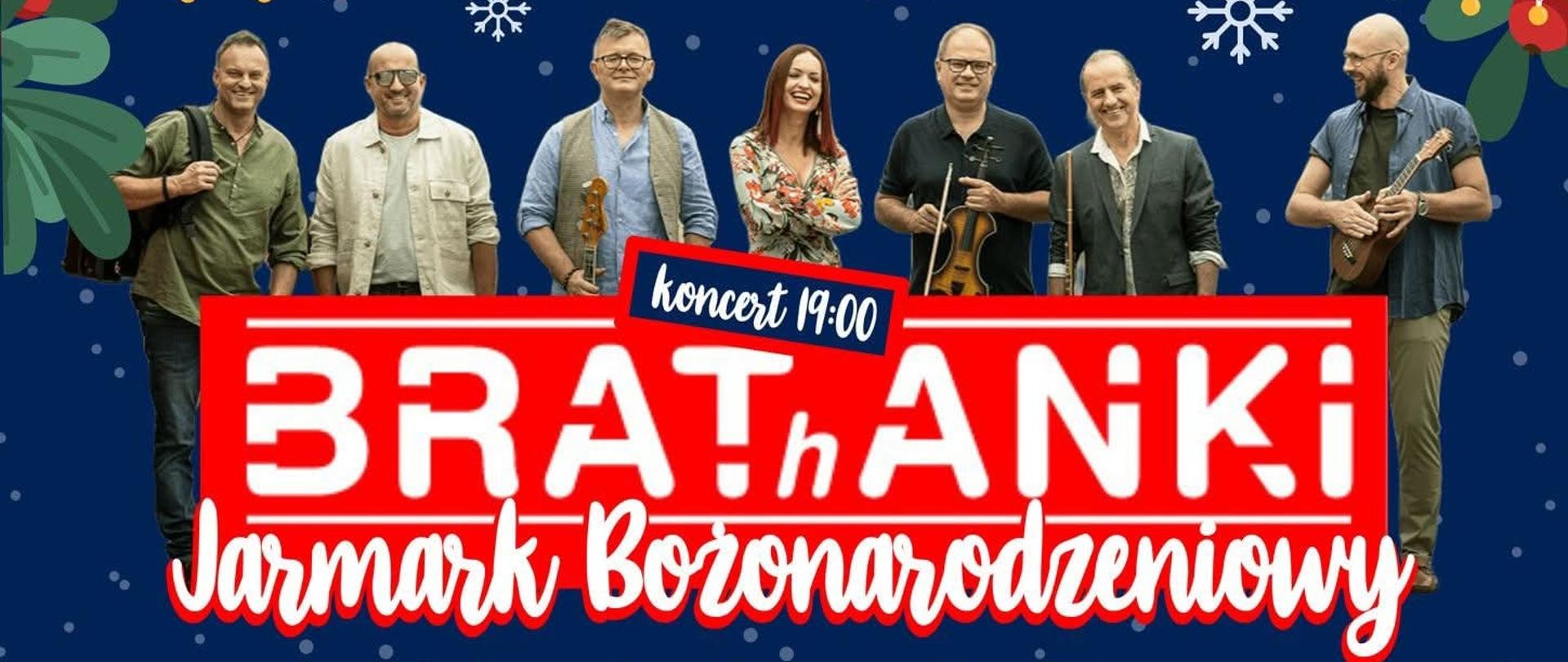 plakat informujący o wydarzeniach podczas Jarmarku Bożonarodzeniowego