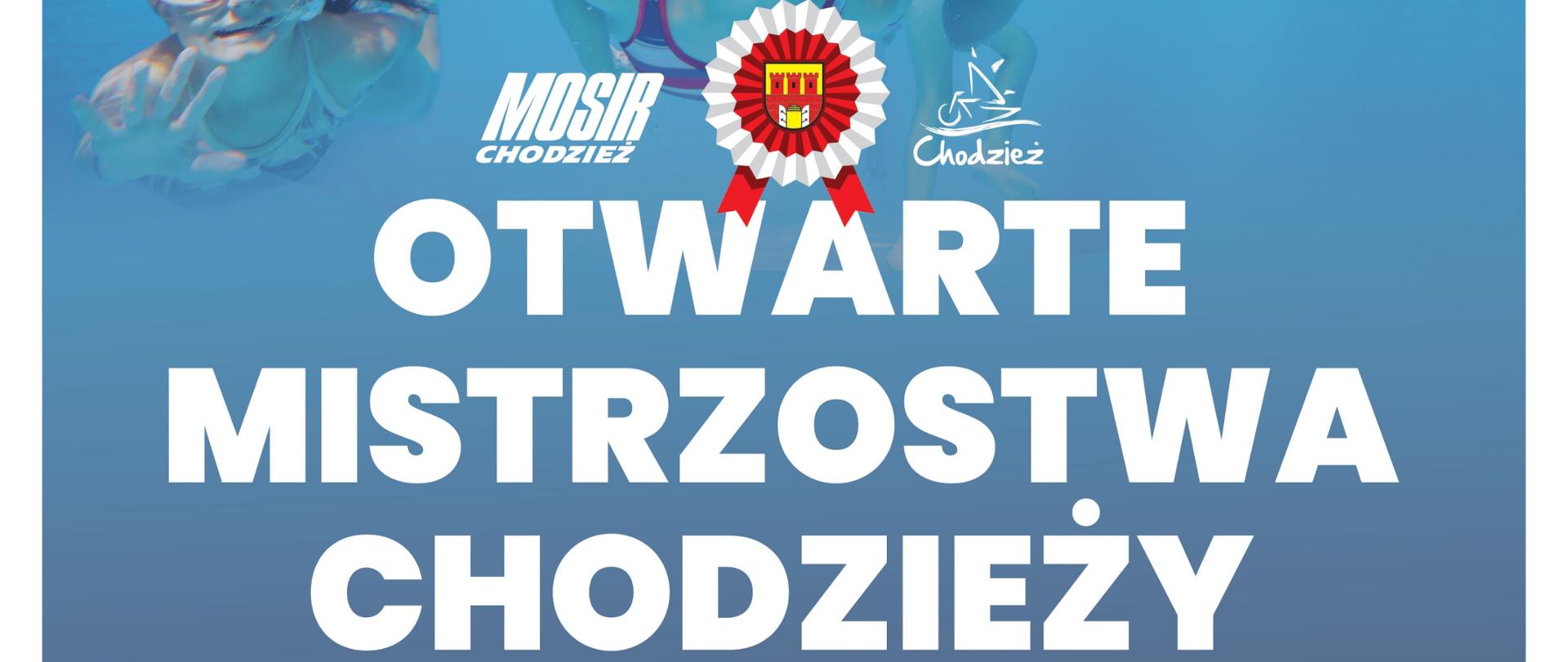 Plakat Mistrzostwa w pływaniu z okazji rocznicy wyzwolenia miasta