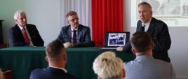 Spotkanie z zarządem Klastra Przemysłowego dawnych terenów Centralnego Okręgu Przemysłowego im. Premiera Eugeniusza Kwiatkowskiego i przedstawicielem Fundacji „Rolnik Handluje”