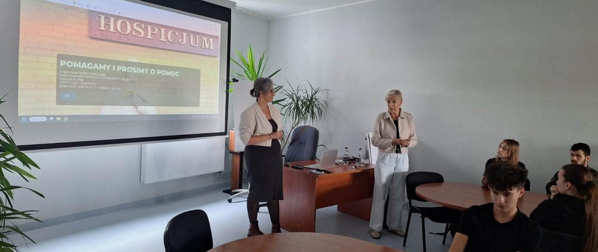 Spotkanie z pracownikiem Hospicjum św. Wawrzyńca w Gdyni