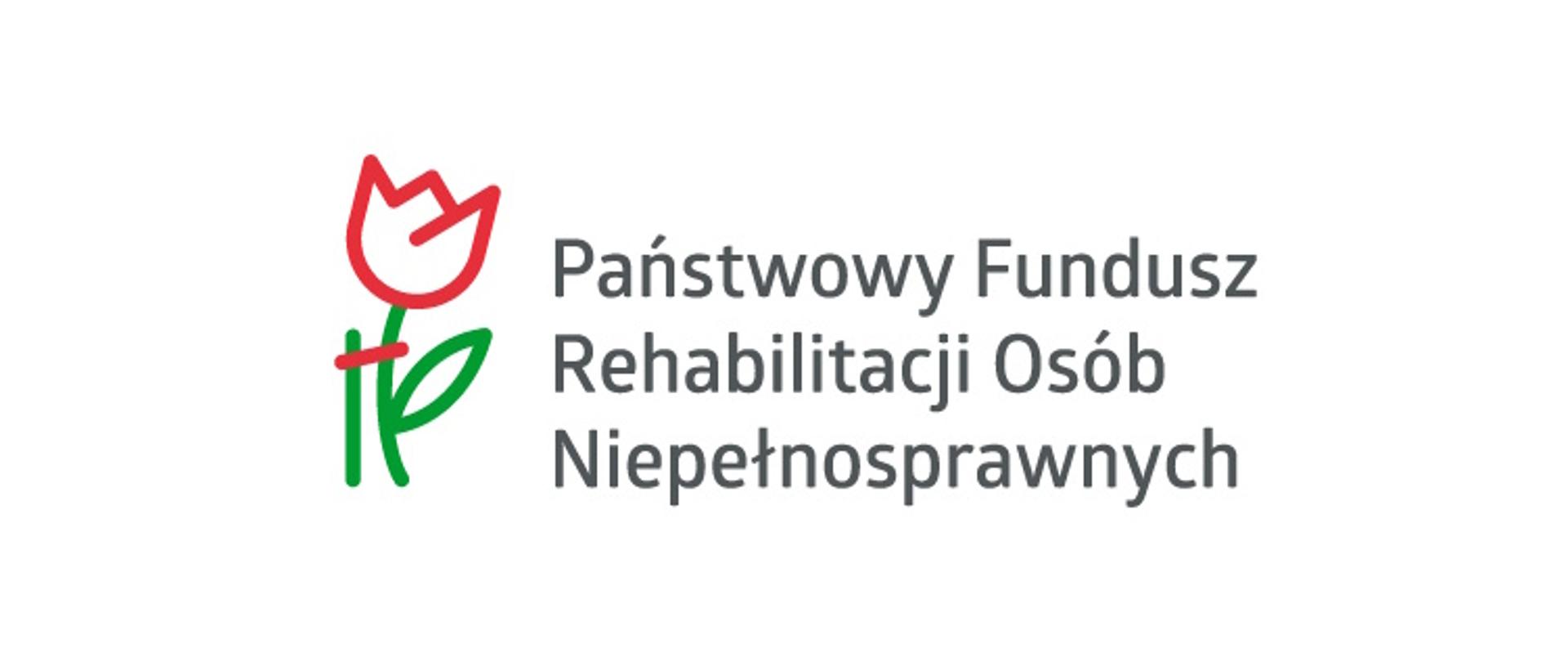 Logotyp Państwowego Funduszu Rehabilitacji Osób Niepełnosprawnych 