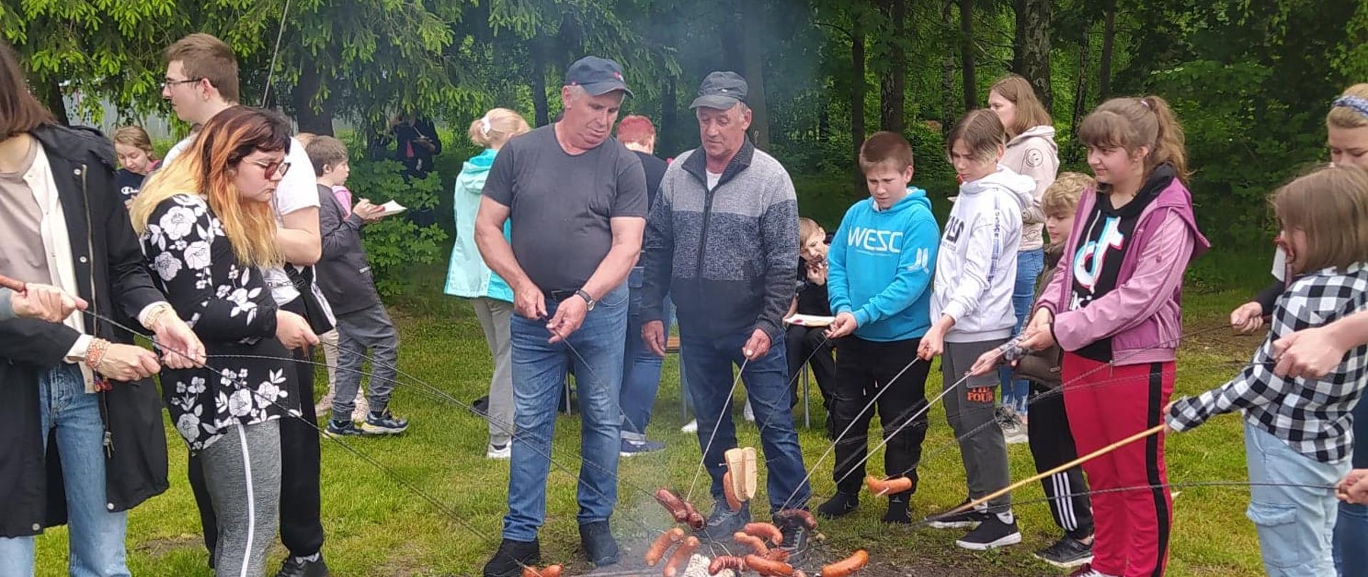 Uczestnicy Pikniku Rodzinnego