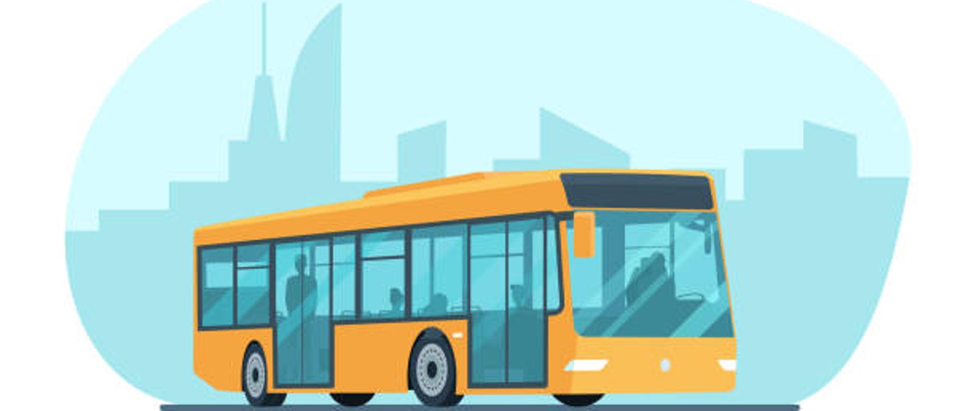 Ilustracja autobusu