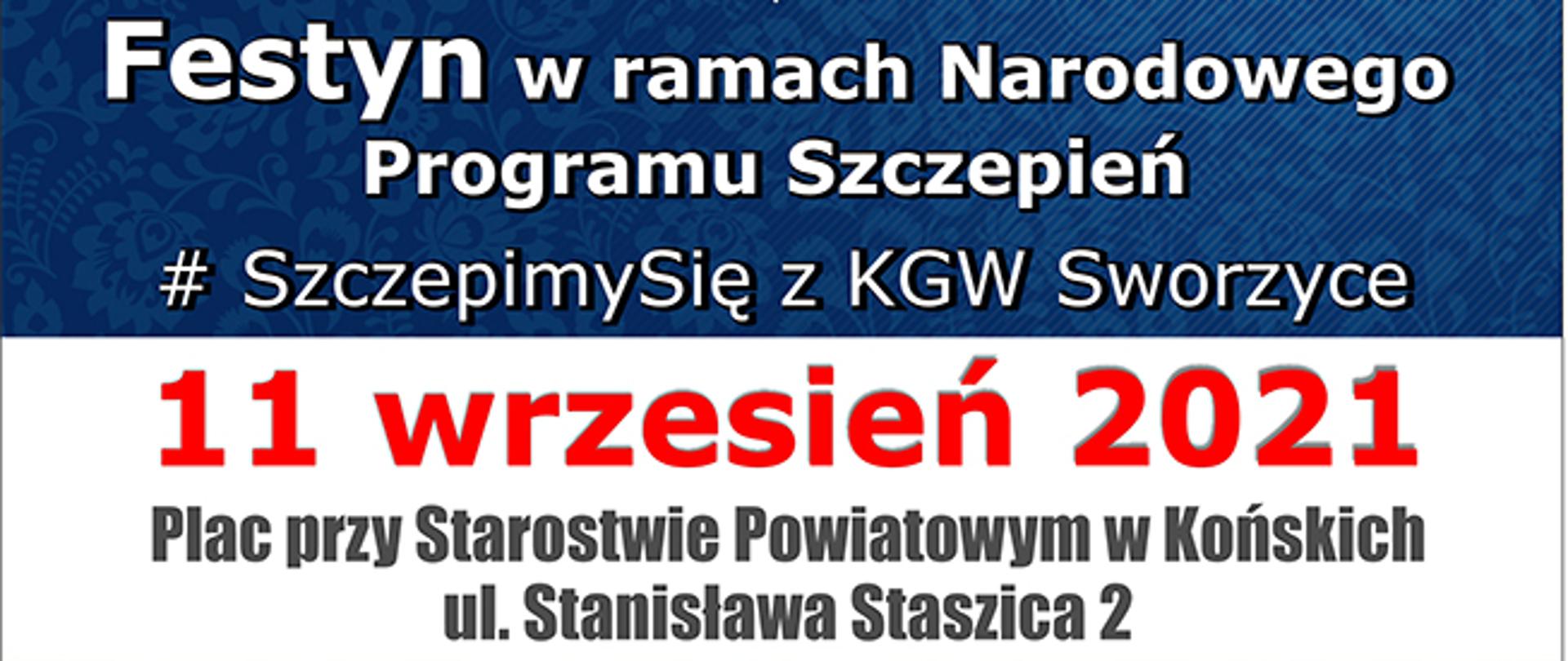 Plakat "Narodowy Program Szczepień"