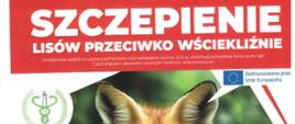 informacja o szczepieniu lisów w dniach 18-31 października 2024 r.