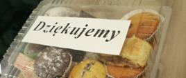 Poczęstunek przygotowany przez uczniów