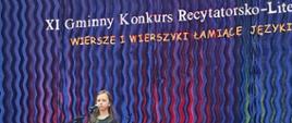 Gminny Konkurs "Wiersze, wierszyki łamiące języki" - Szkoła Podstawowa im. Jana Pawła II w Żarnowie