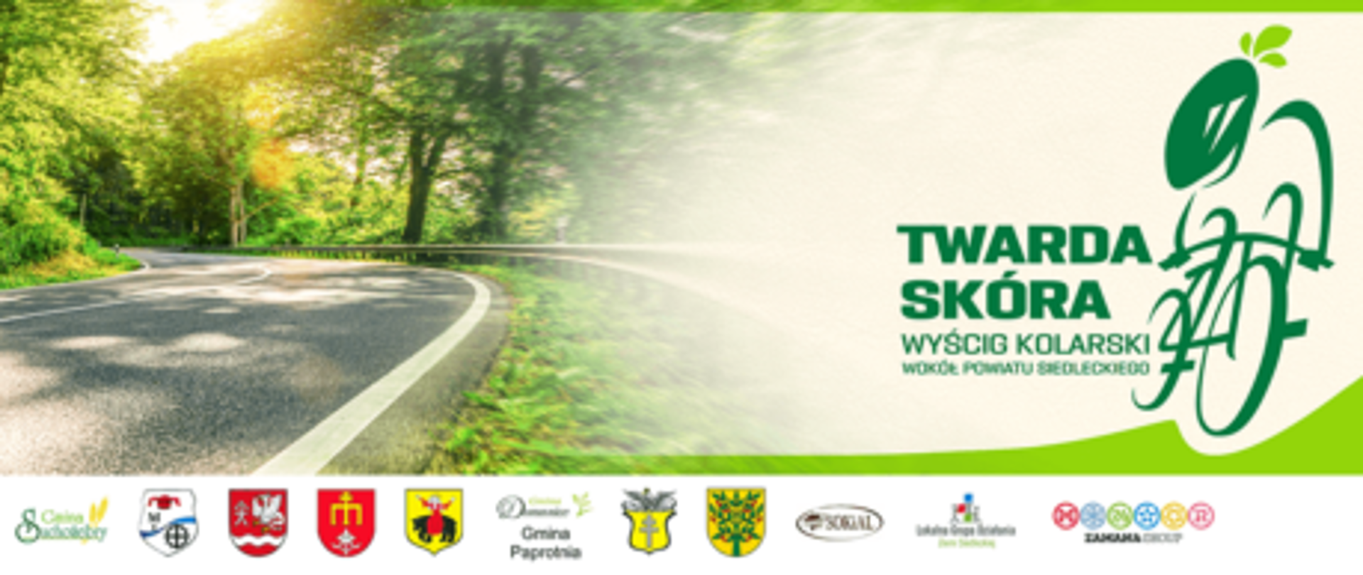 Wyścig kolarski - twarda skóra