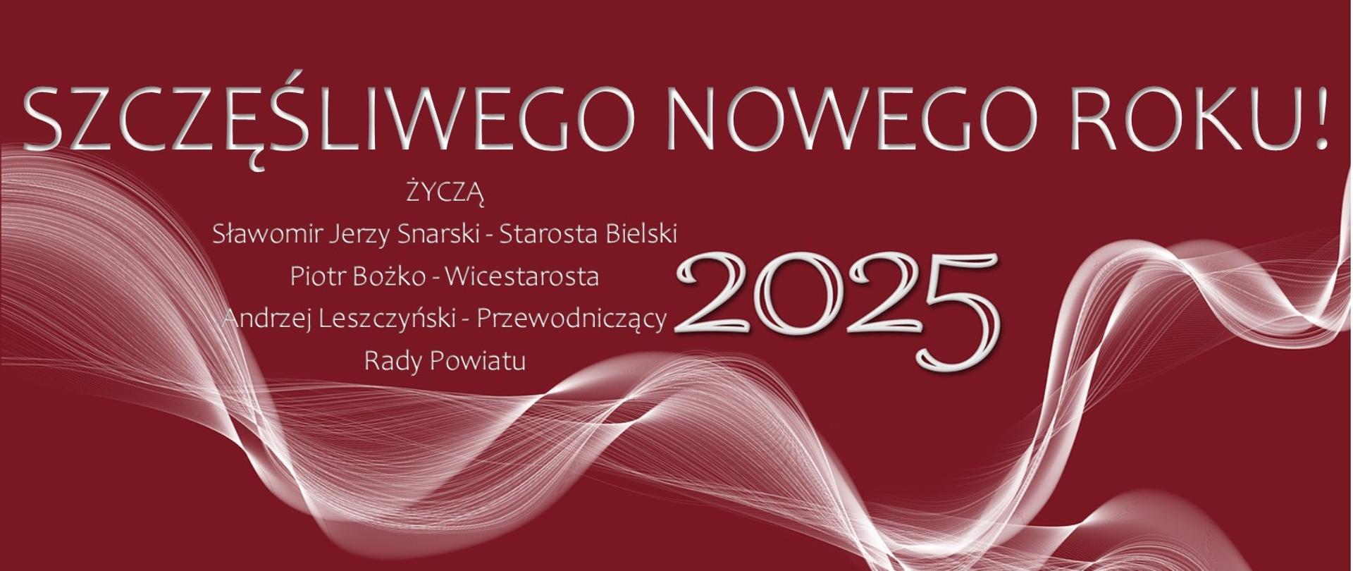 Życzenia Nowy Rok 2025