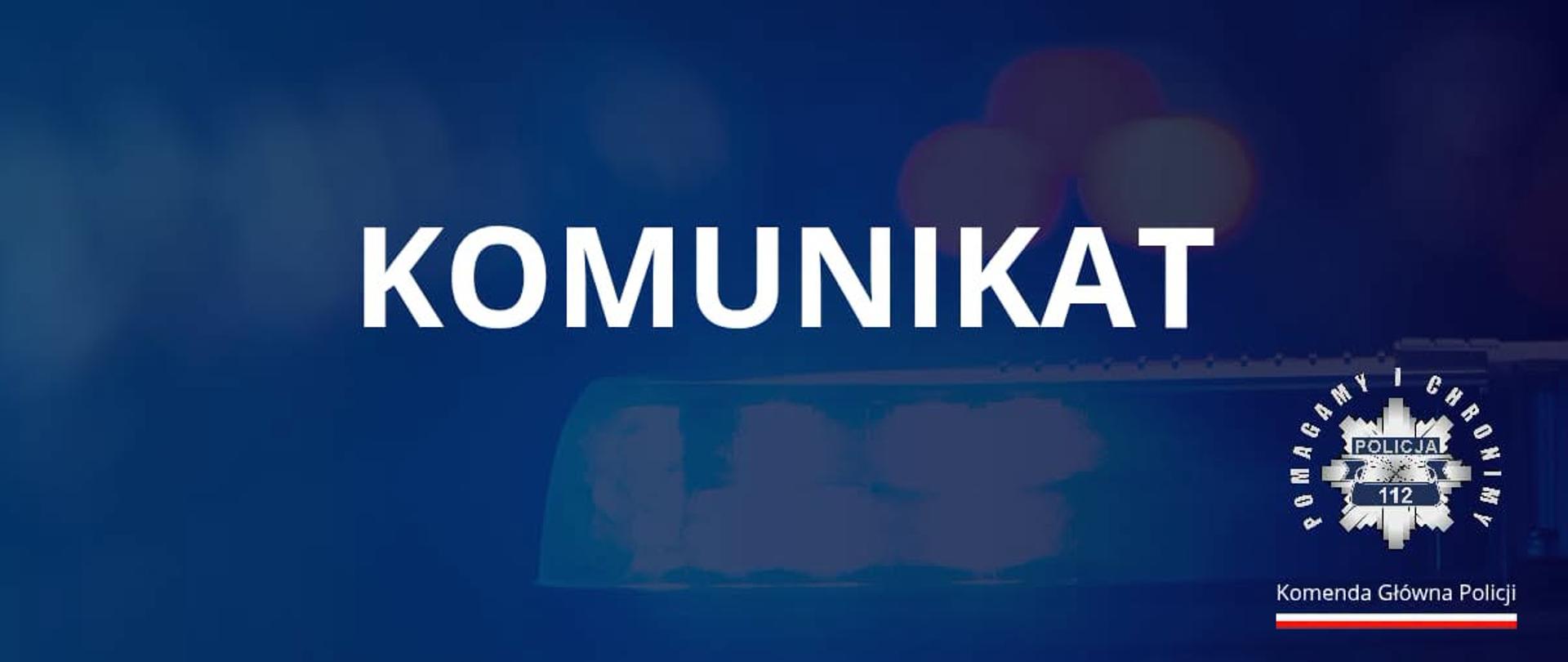 Policja Komunikat