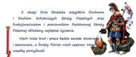 Życzenia dla Strażaków