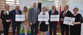 Przyznane czeki dla Gminy Repki