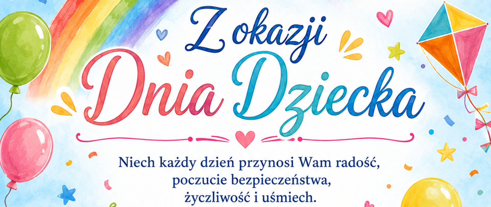 Życzenia z okazji Dnia Dziecka od PCPR