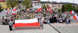 Harcerze uczcili Dzień Flagi Rzeczypospolitej Polskiej Święto