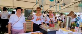 Stoisko Stowarzyszenia Kobiet Wsi Smęgorzów na XIII Święcie Ziemniaka w Smęgorzowie