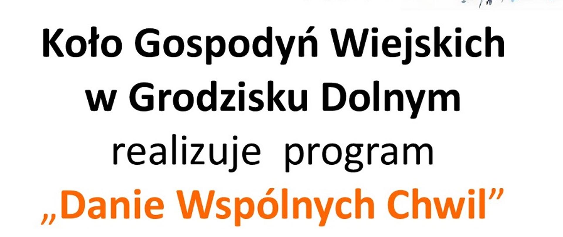 białe tło ciemne litery zaproszenie na spotkania senioroów