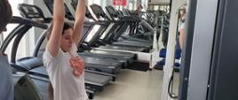 Trening uczniów klasy szóstej i siódmej w Kuźni Mocy w Serocku.