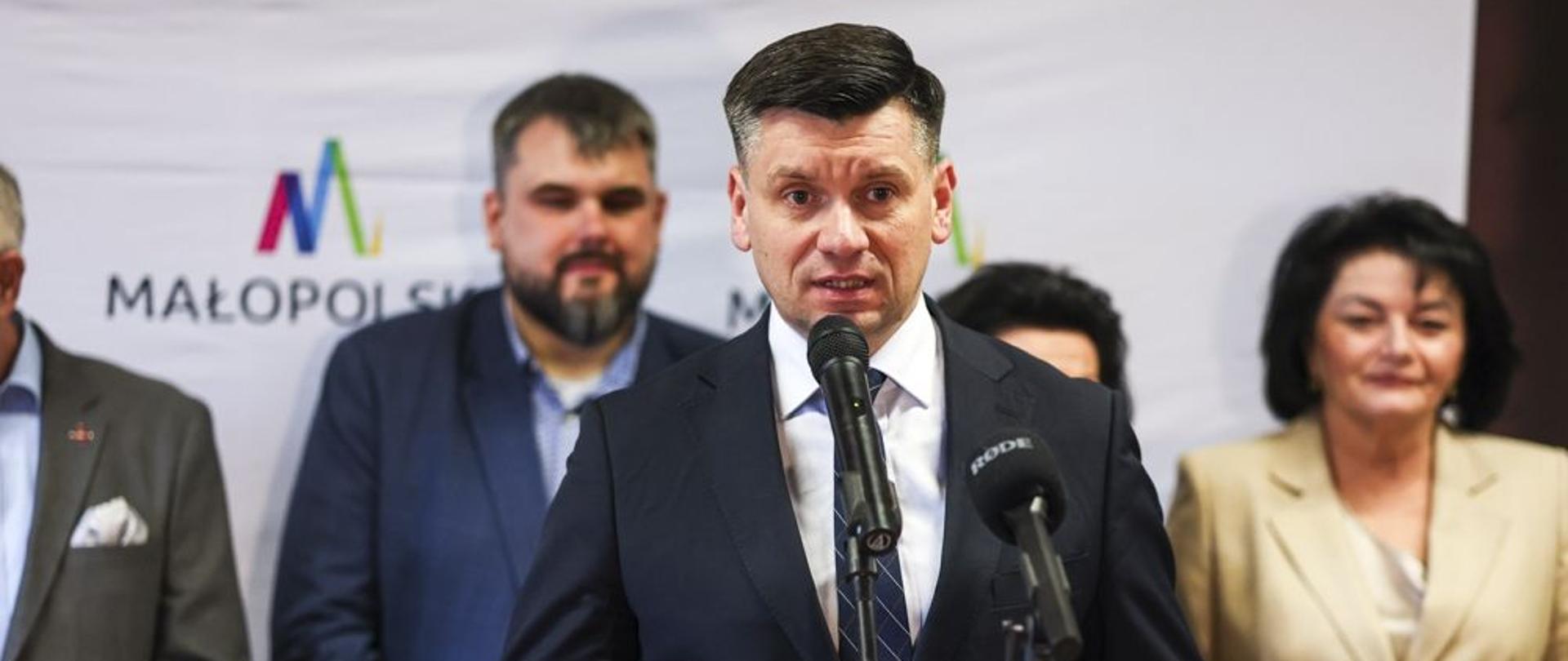 Marszałek województwa Łukasz Smółka