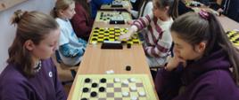 Piąty turniej w warcabach klasycznych w ramach V edycji Międzyszkolnej Ligi Warcabowej. 