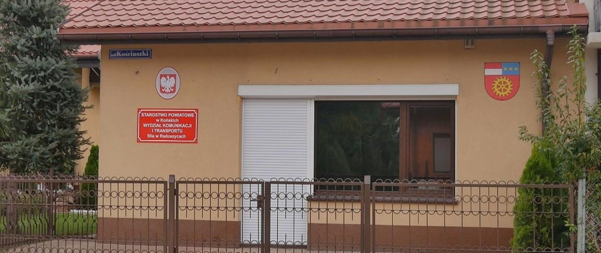 Filia Wydziału Komunikacji i Transportu w Radoszycach