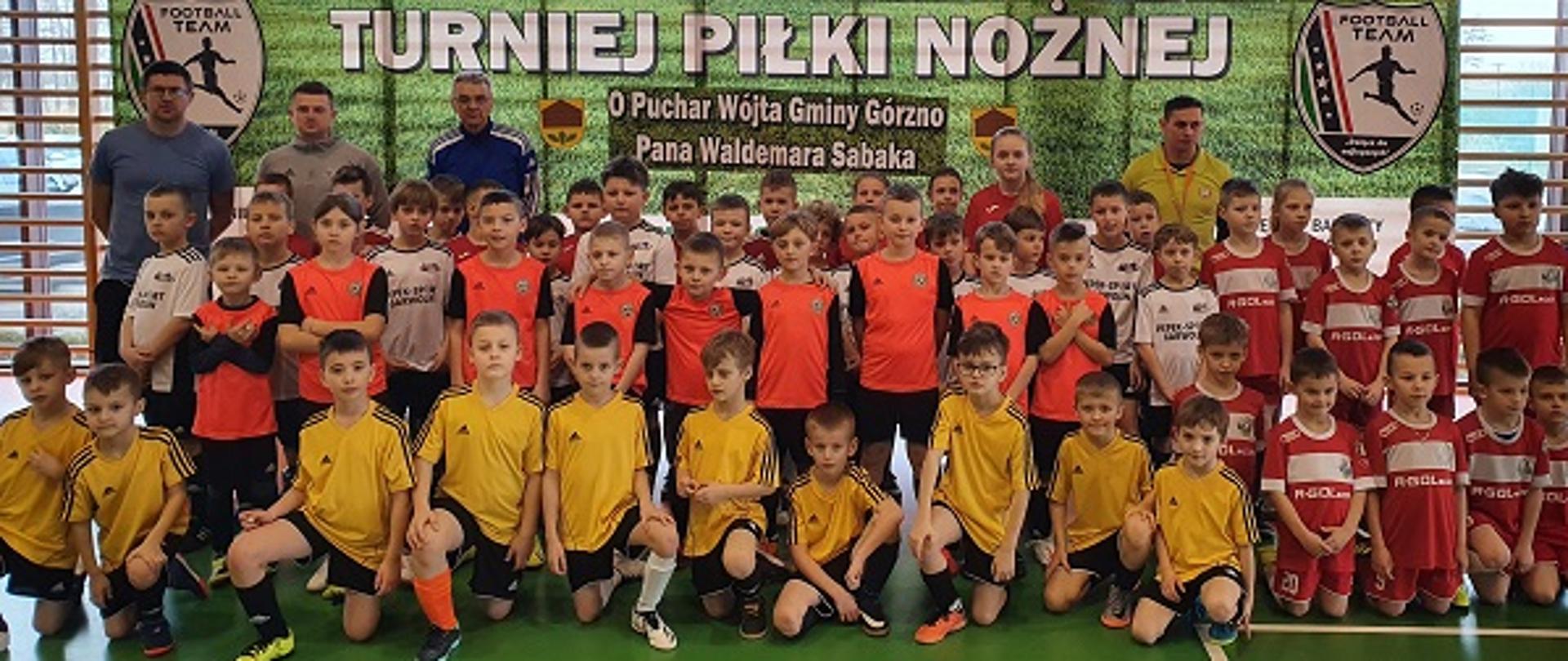 Turniej Piłki Nożnej o puchar Wójta Gminy Górzno Waldemara Sabaka 